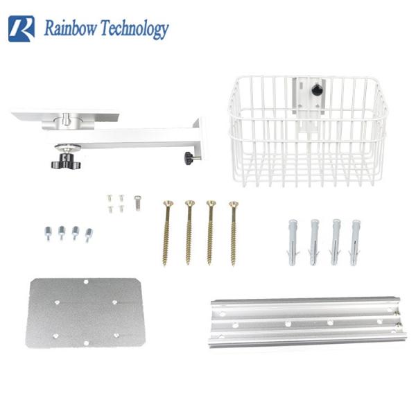 Стойка тележки алюминиевого сплава больницы медицинской установленная стеной для терпеливого монитора