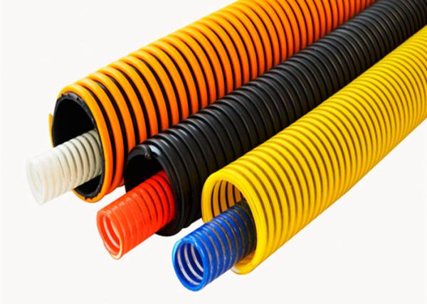 Flexible Colorful PVC Spiral Vacuum Hose , Suction Discharge Hose / Pipe / Tubing