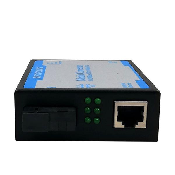 10/100M Fiber Media Converter 20km 1310NM Single Model Single Fiber For FTTH