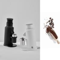 Commercial 118*84mm Burr Coffee Grinder Black / White / Customized