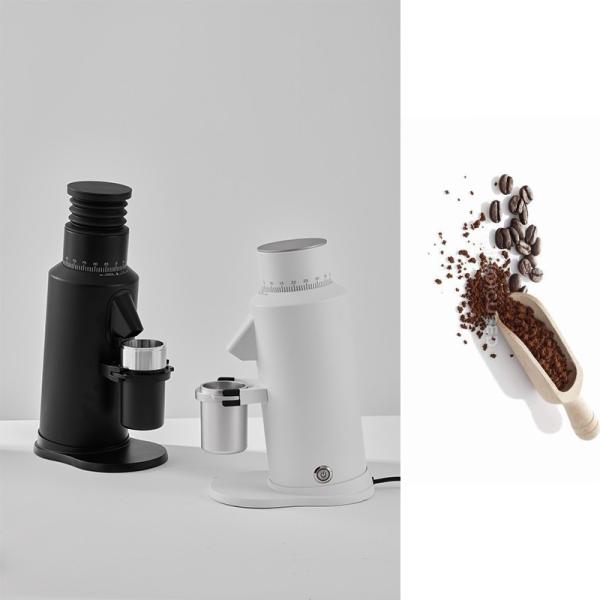 Commercial 118*84mm Burr Coffee Grinder Black / White / Customized