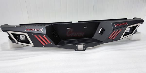 Steel Offroad Rear Bumper For Pickup Truck Hilux Revo Vigo Ranger