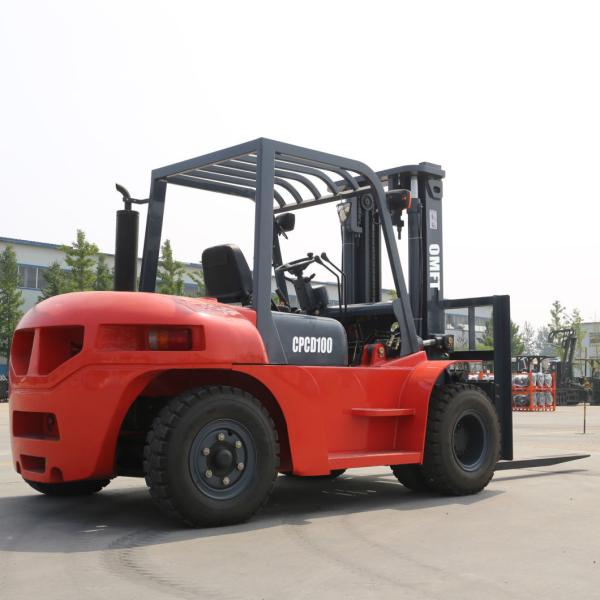 10 Ton Forklift with Solid Tyre and Min. Width of Right Angle Stacking 6250mm in Sell