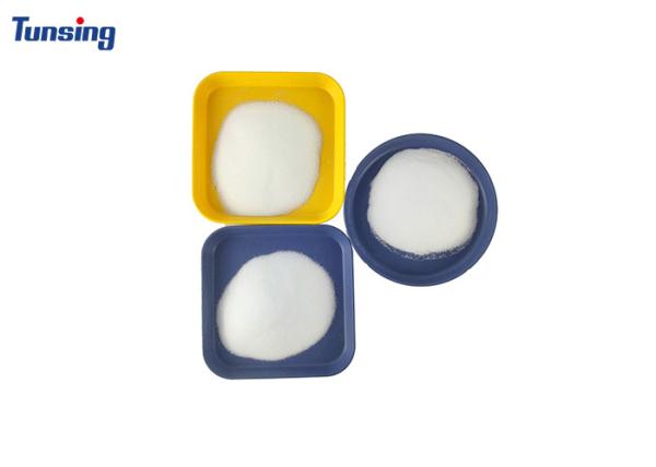 Poudre adhésive de DTF de fonte chaude élastique élevée molle de poudre pour des textiles