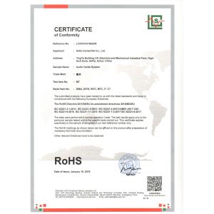 HEFEI YINGMI TECHNOLOGY. CO., LTD. Certifications