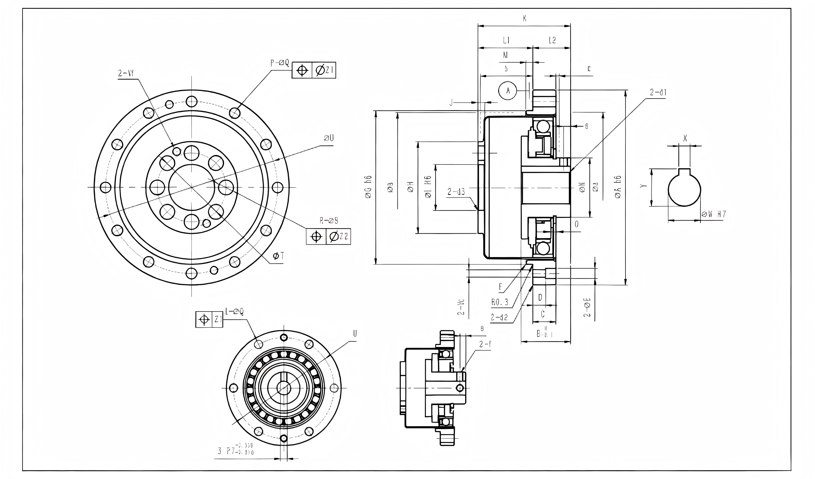 SYCG-Ⅰ Series Harmonic Drive