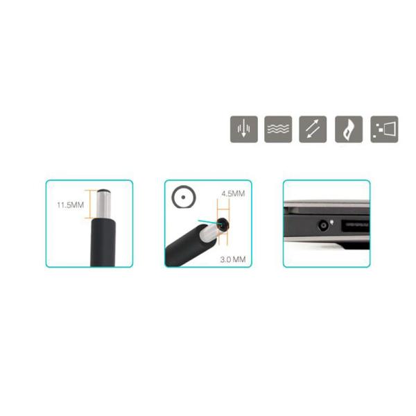 Original Dell 45 Watt Laptop Charger 19.5V Slim Power Adapter
