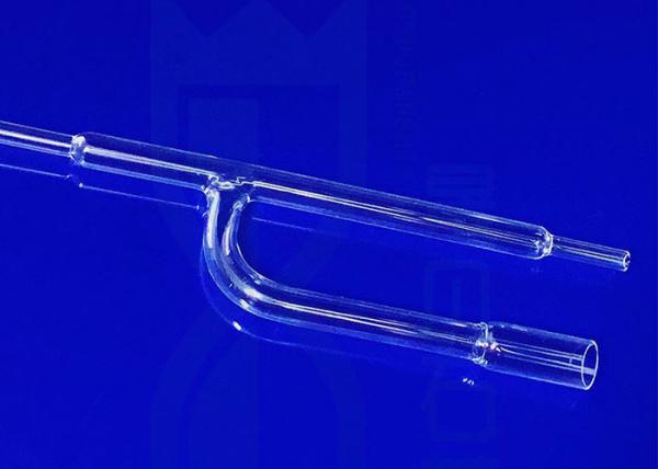 High Temperature Clear Quartz Tube Reactor Sealed Water Treatment