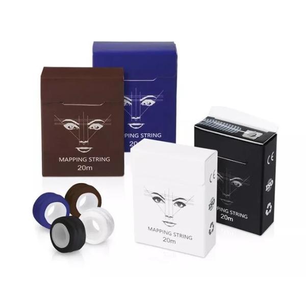 10 Meters Length Eyebrow Measuring Tool Microblading Tattoo Pre Inked Mapping String