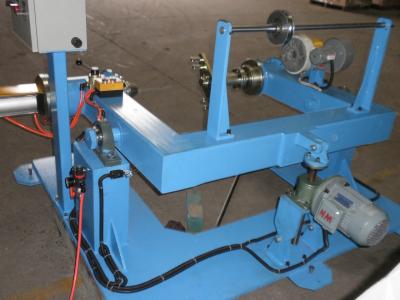 Pneumático prenda o fio que torce o pagamento ativo das bobinas de Shaftless da máquina fora da máquina