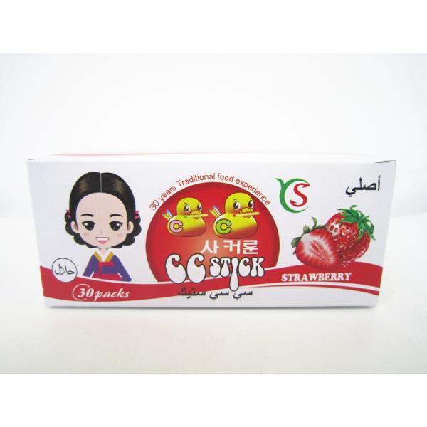 конфета ручки CC вкуса клубники 14.4g в здоровом детей коробки любимые и yummy