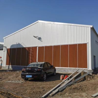 Industrial-Style Steel Chicken House for Poultry Raising in Prefabricated Structure