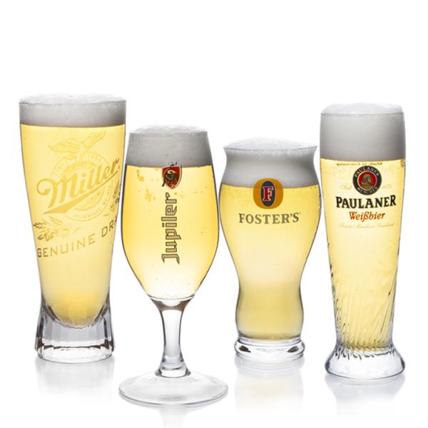 Promotional Hot Selling Clear Glass Personalize Beer Mug Promotion Beer Glass