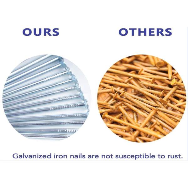 2 дюйма в длину Плоская голова полированные ногти для строительства