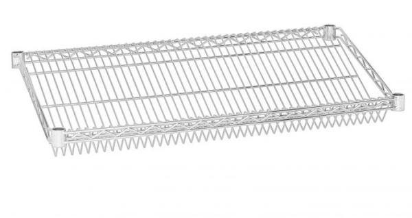 Movable Industrial Wire Shelving With Plastic Storage Bins For Garages