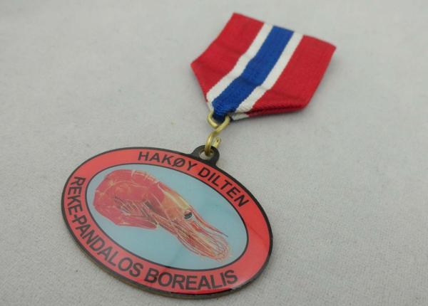 Iron / Brass / Copper / Zinc Alloy 2D or 3D Offset Printing Medal for Souvenir Gift