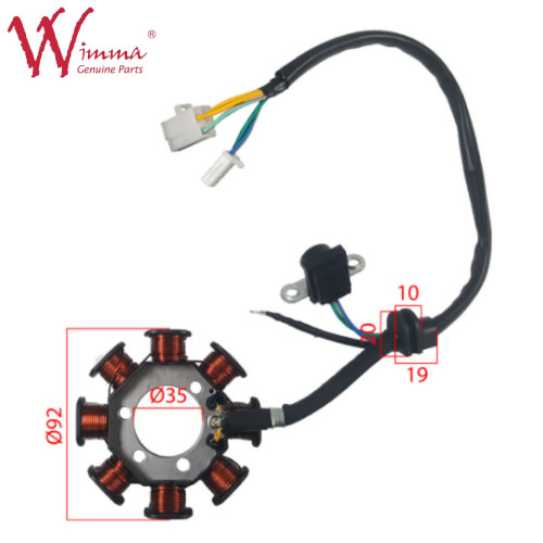 Китайская Wimma Мотоцикл Магнитный Статор катушка Комплексные электрические дета
