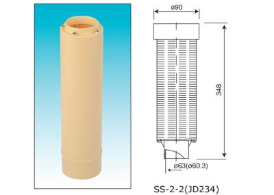 Top stack screen for Fleck 3150 valve Riser pipe Diameter 2
