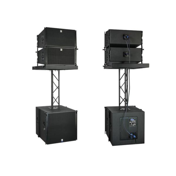 Stage Events Powered Line Array Speakers 10 Inch CVR PRO Audio
