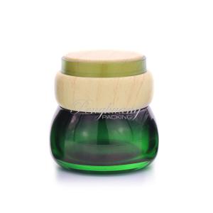 o vidro do creme de 120ml 4oz range a cor verde para produtos dos cuidados com a