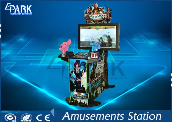 42 Inch Fire Power Arcade Shooting Games / Stand Up Arcade Machine For Entertainment