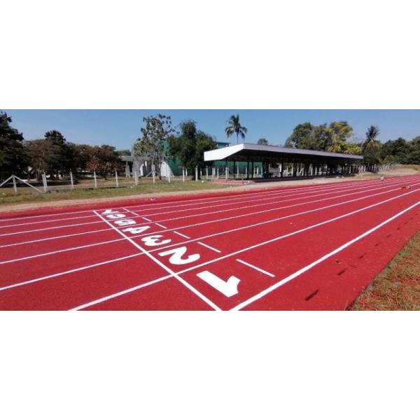 8m Width Athletic Running Tracks With Low Maintenance And Fade Resistance