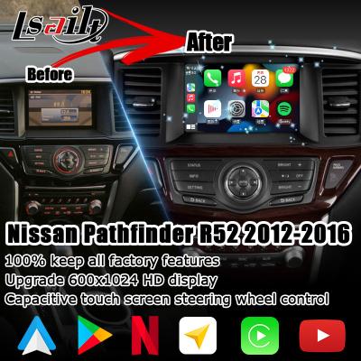 Atualização de tela multimídia Nissan Pathfinder R52 Android IT06 06It sistema carplay