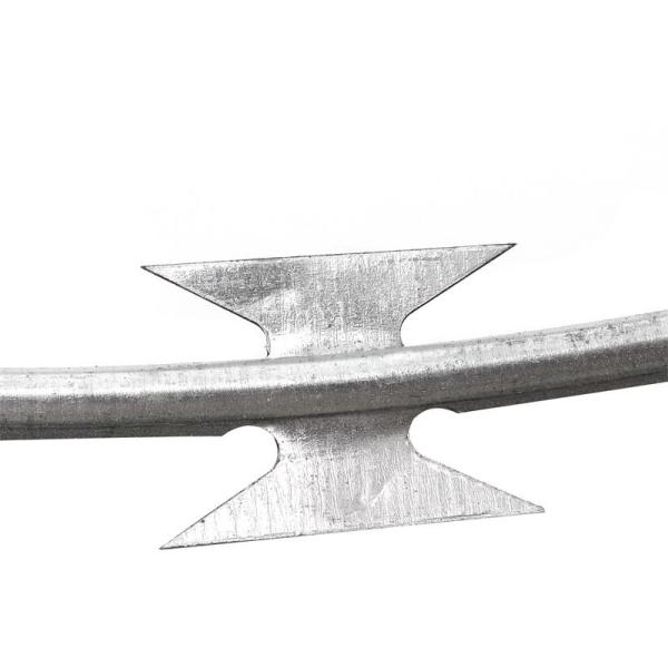 Hot dip galvanized bladder sparring wrap wall anti -theft iron wire rolling cage Galvanized Razor Wire concertina razor wire