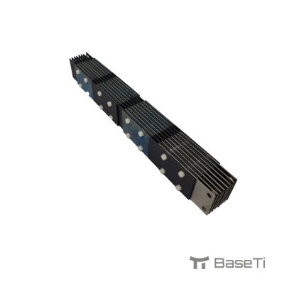 Titanium Anode Plate Titanium Electrode Electrolytic For Sodium Hypochlorite Generator