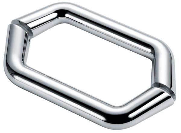 Zinc Alloy Shower Screen Door Handles OEM Bathroom Sliding Door Handle