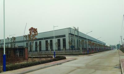 Estrutura laminada a alta temperatura do armazém PEB da seção de H para o parque da logística
