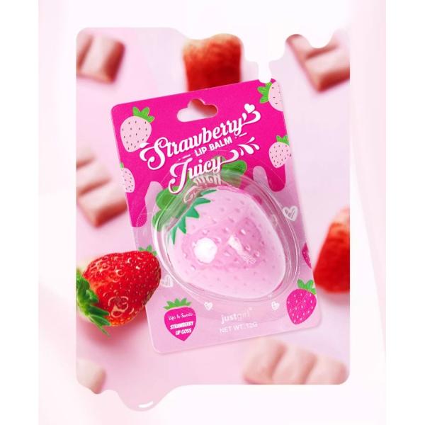 Strawberry Shape Long Lasting Waterproof Lipstick