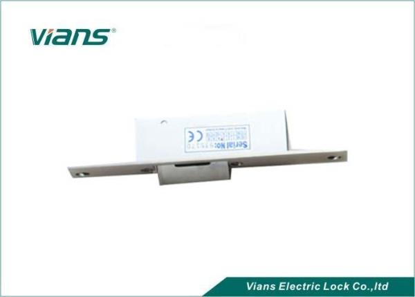 Interior Wooden Door Electric Strike Lock Coating Nickel 200mA Stainless Steel Housing