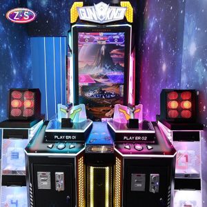 Customizable Dual Pistols Shooting Arcade Game Interactive Gun Arcade Machine