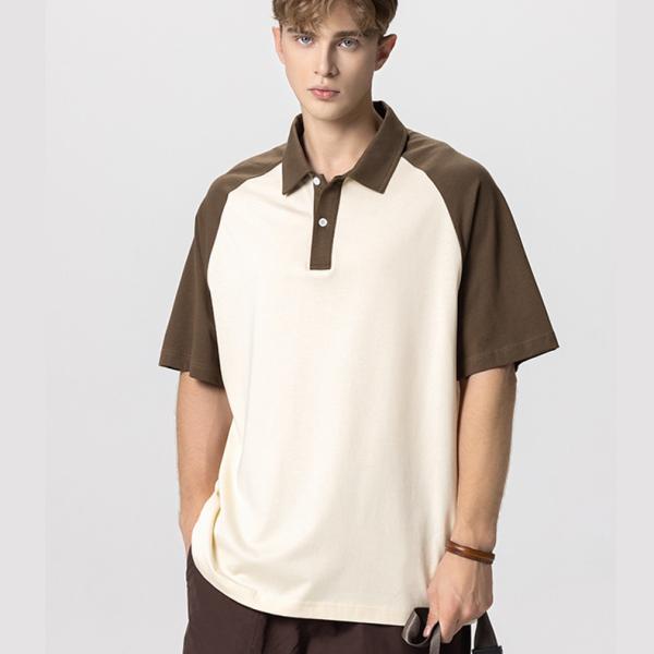 Logotipo personalizado camiseta de tamanho grande masculino 260 gsm 100% algodão roupas de rua Hip Hop lavagem ácida em branco
