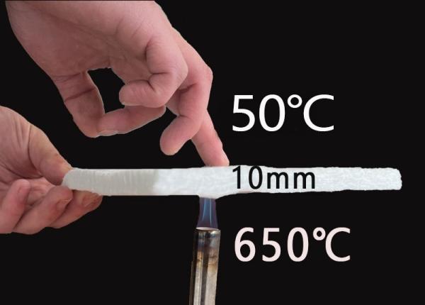 White / Black Aerogel Insulation Blanket Aerospace Defense Essential Material