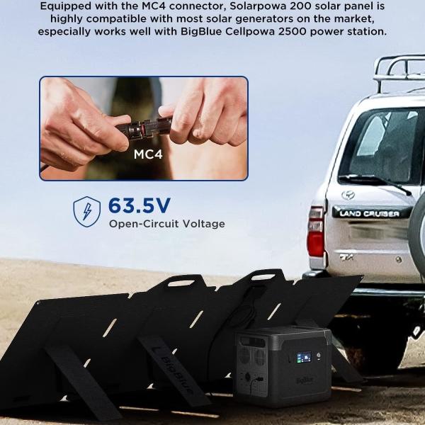 100W Monocrystalline Silicon Solar Panel Solar Briefcase Charger with Customization Logo Print