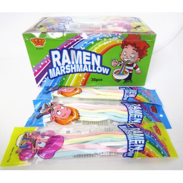 Рамэны лапши формируют конфету зефира мягкую сладкую ХАЛЯЛЬНУЮ