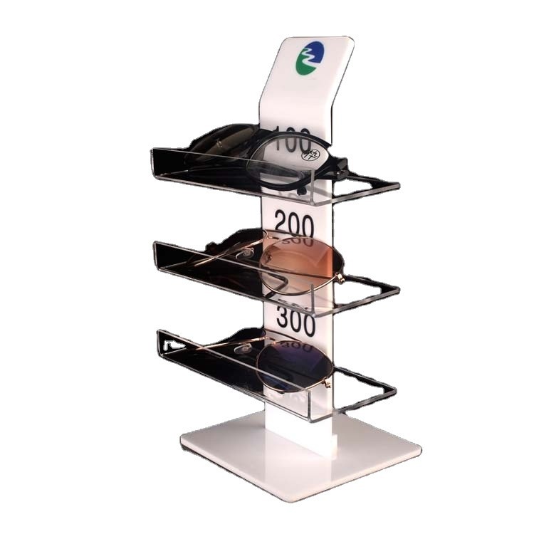 Acrylic Eyewear Displays for Displaying Wiper Display Rack Eyeglasses