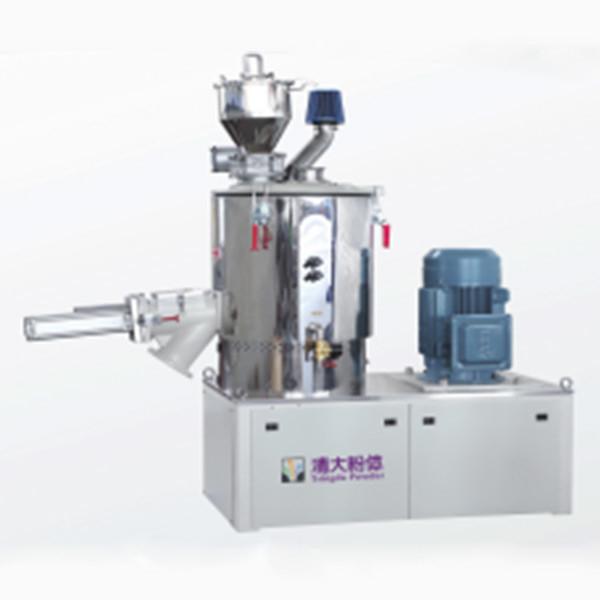 Adjustable SHR High Speed Mixer Industrial Dry Powder Mixer / Electric Industrial Grinder Mixer