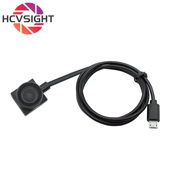 Cámara USB mini de 15*15mm HD 5MP con enfoque fijo y gran angular, webcam para PC sin controladores