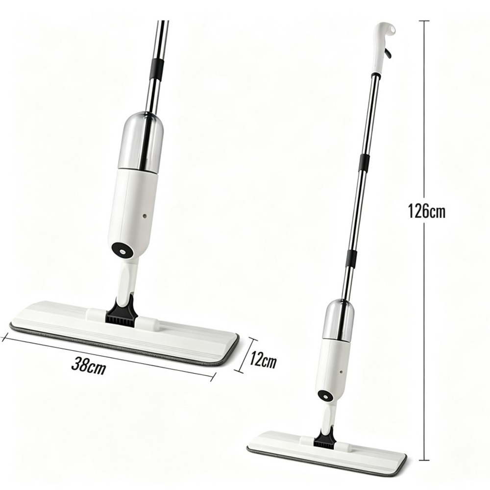 Dry and Wet Floor Cleaning Spray Mop 360 Degree Rotation Lazy Spray Flat Mop
