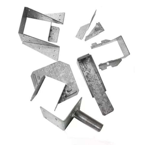 Different Materials Angle Wood Brackets Joist Hanger Construction Metal Timber Wholesale Price Wood Connector