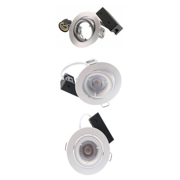Commercial 5W Gu10 Spotlight Fixture Aluminum