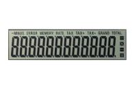 Alphanumérique de haute résolution monochrome d'écran de visualisation d'affichage à cristaux liquides de TN pour la calculatrice