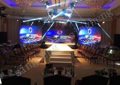 32W Power Rental LED Display 43264 Dots Pixels Density With Brightness Adjustment