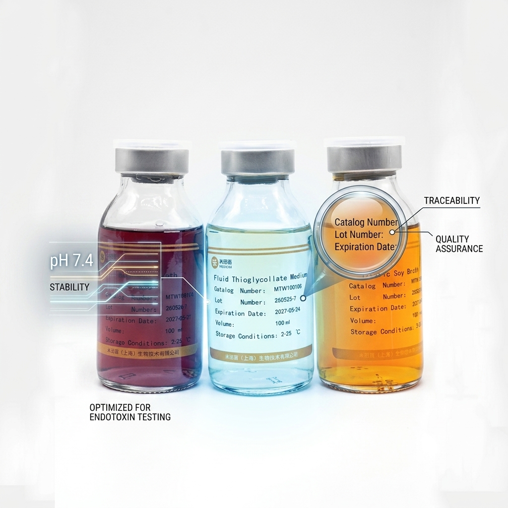 Endotoxin Free PH Buffer Acidity 2mL×50 pcs/box For Bacterial Endotoxin Testing