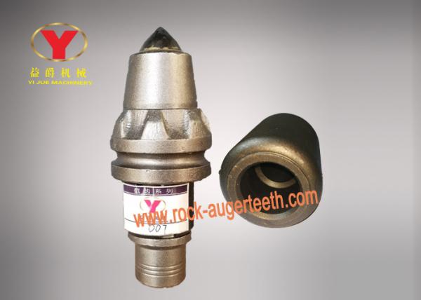 High End Steel Body Rock Auger Teeth Wear Resistance For Rock Drilling