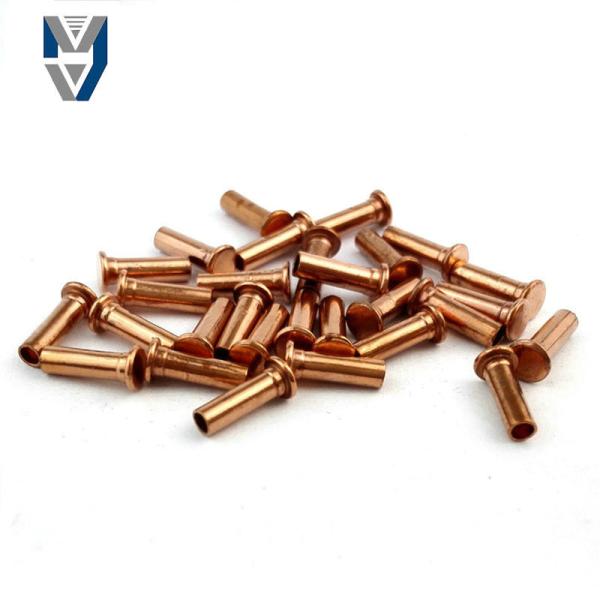 semi tubular copper Rivets For customized