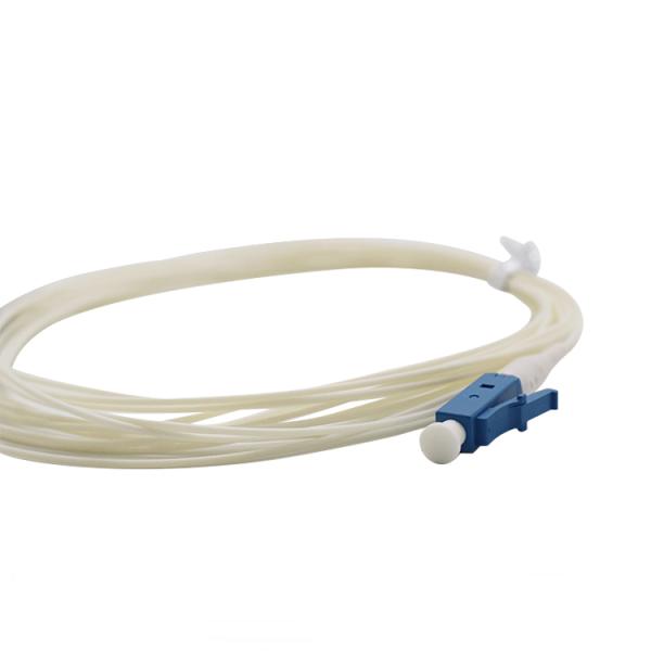 55dB Back Reflection Loss PVC Lc To Lc Fiber Jumper